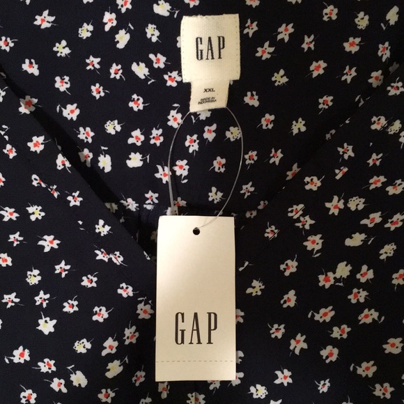 GAP Floral Button-down Midi Dress - Picture 6 of 7